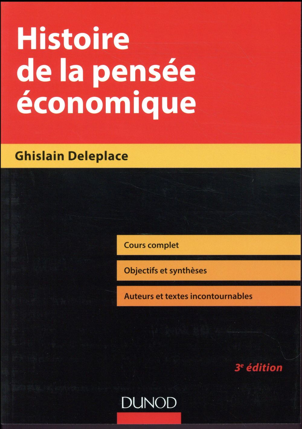 Histoire de la pensée économique (3e édition)