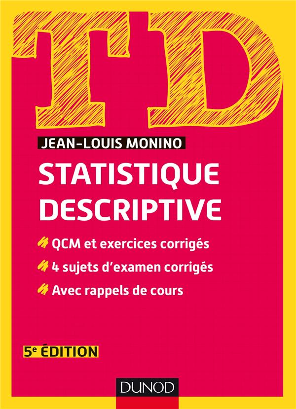 TD ; statistique descriptive (5e édition)