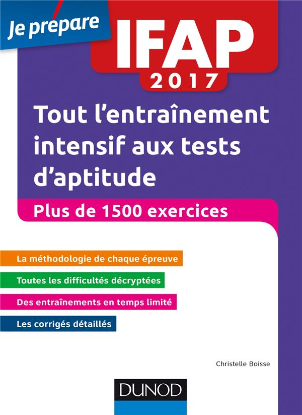Je prépare : IFAP 2017 tout l'entraînement intensif aux tests d'aptitude ; concours auxiliaire de puériculture (4e édition)