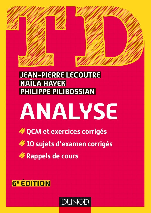 TD : analyse (6e édition)