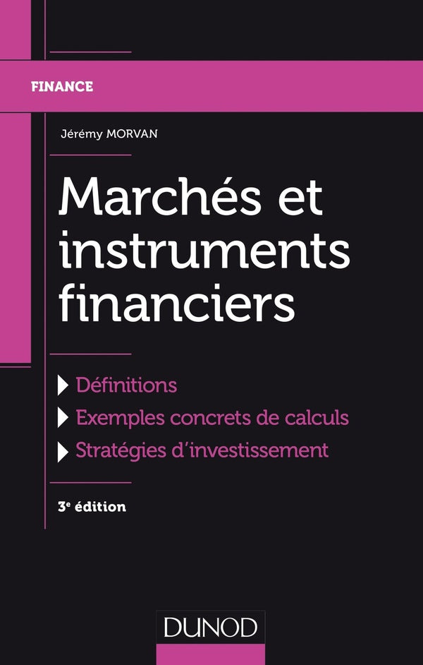 Marches et instruments financiers (3e édition)