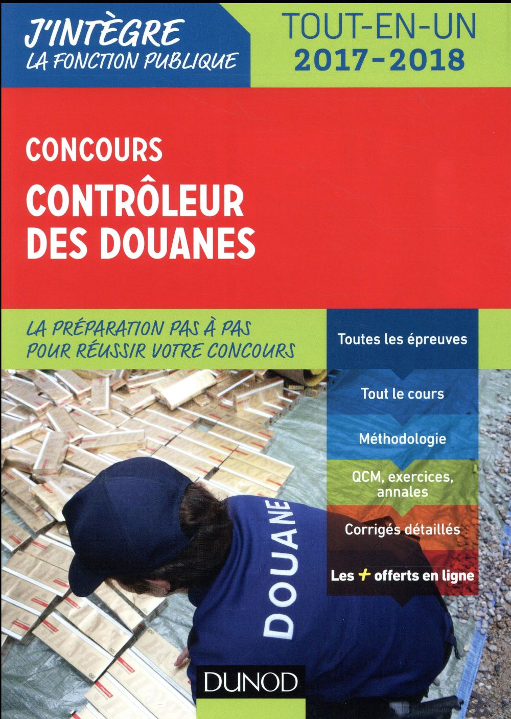Contrôleur des douanes ; concours externe et interne