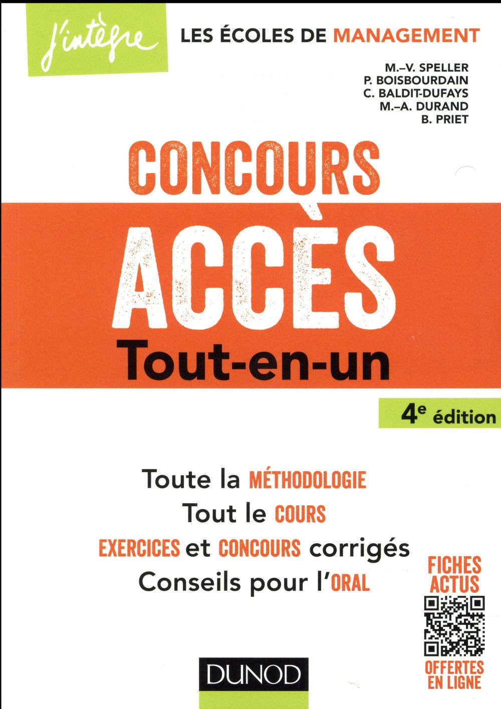 Concours accès ; tout-en-un (4e édition)