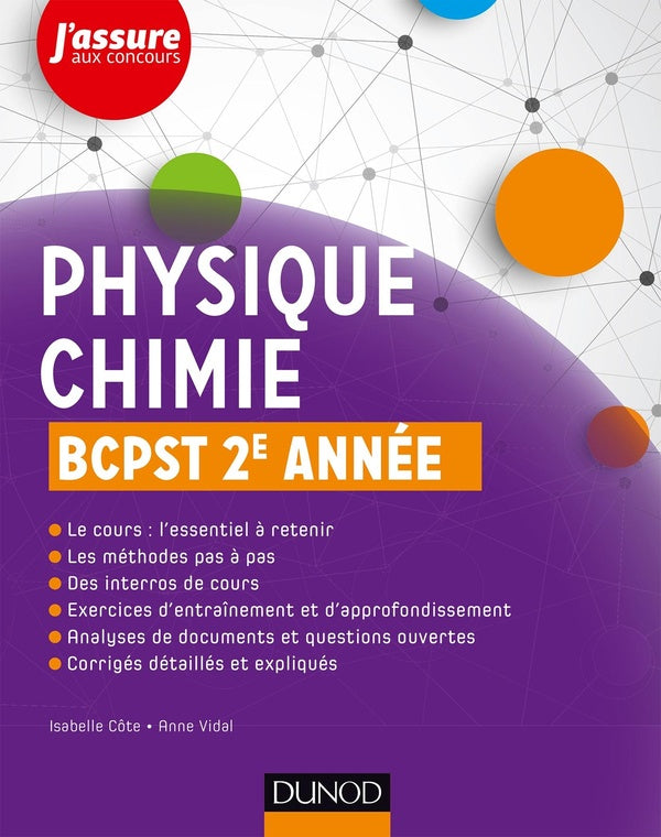 Physique-chimie ; BCPST 2e année