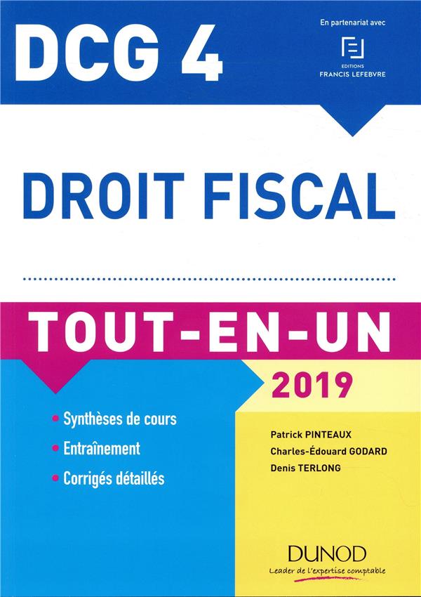 DCG 4 - droit fiscal tout-en-un (édition 2019)