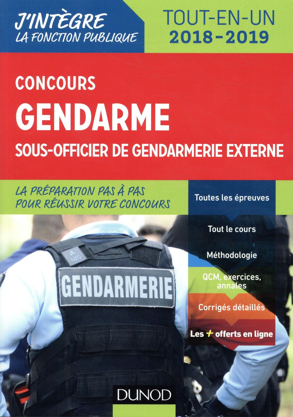 Gendarme ; concours sous-officier externe (édition 2018/2019)