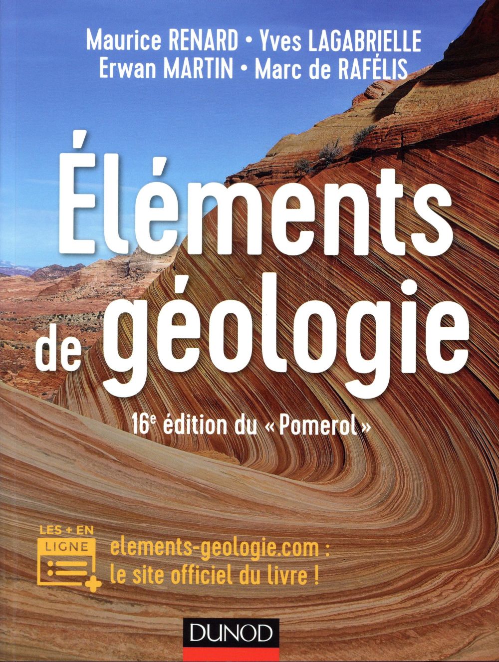 éléments de géologie ; cours, QCM et site compagnon