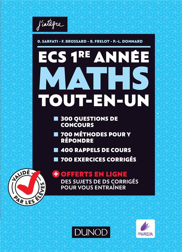Mathématiques ; ECS ; 1ère année