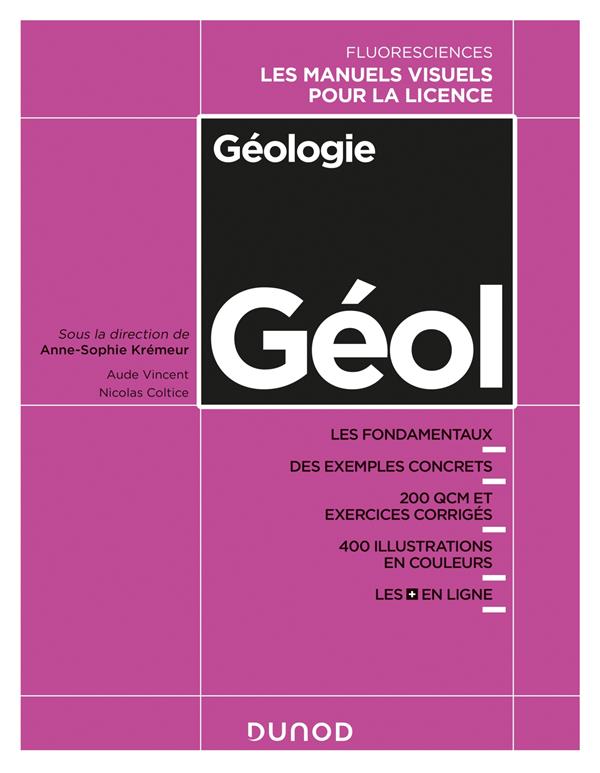 Géologie ; cours, exercices et méthodes