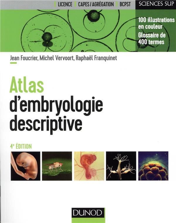 Atlas d'embryologie descriptive (4e édition)