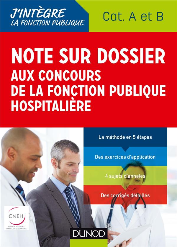 Note sur dossier aux concours de la fonction publique hospitalière