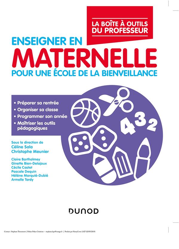 Enseigner en maternelle ; pour une école de la bienveillance