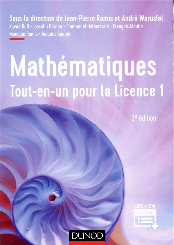 Mathématiques tout-en-un pour la licence 1 (3e édition)
