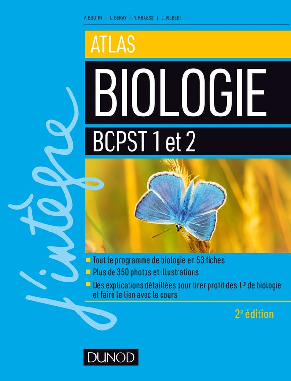 Atlas de biologie ; BCPST ; 1re et 2e années
