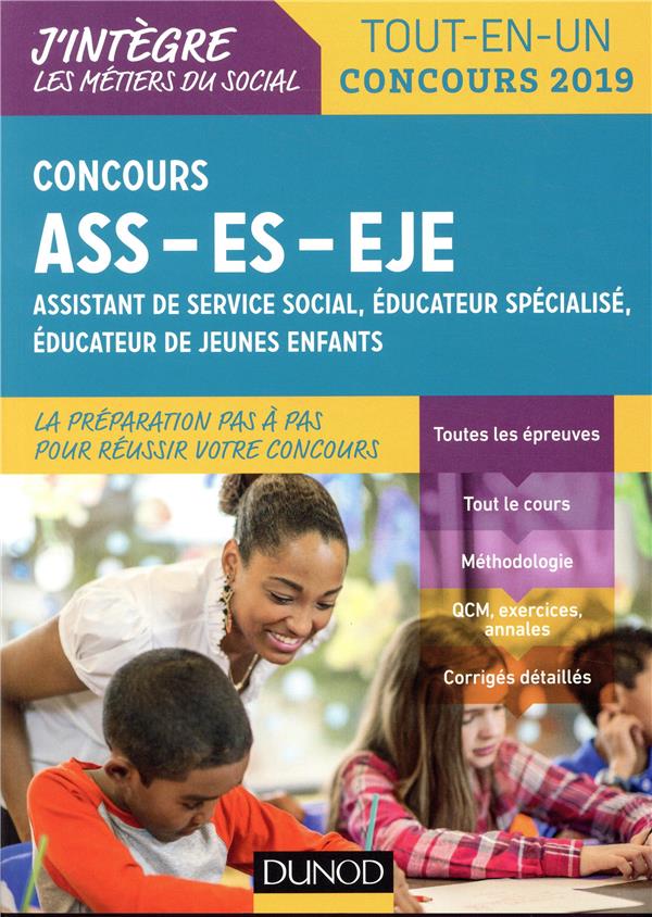 Concours  ass - es - eje - tout en ; assistant de service social, éducateur spécial (édition 2018/2019)