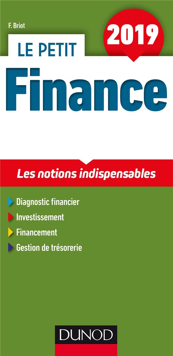 Le petit finance ; les notions indispensables (édition 2019)