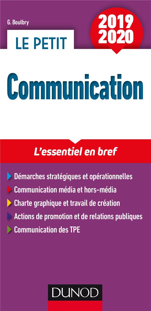 Le petit communication 2019/2020 - l'essentiel en bref (édition 2019/2020)