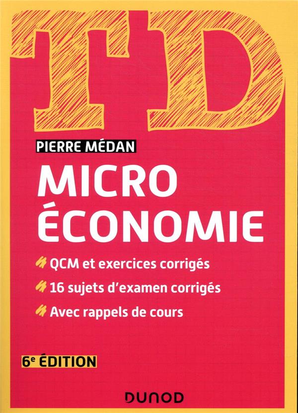 TD : microéconomie (6e édition)