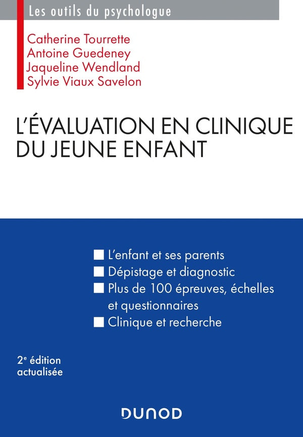 L'évaluation en clinique du jeune enfant (2e édition)