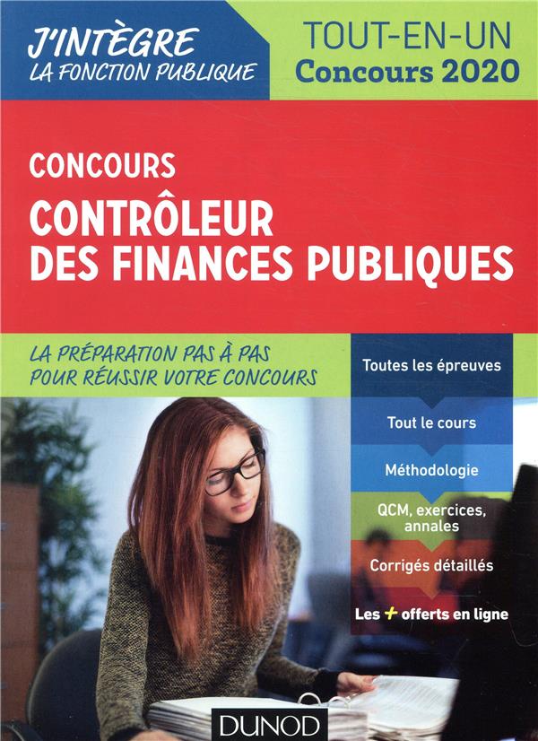 Concours contrôleur des finances publiques ; tout-en-un (édition 2020)
