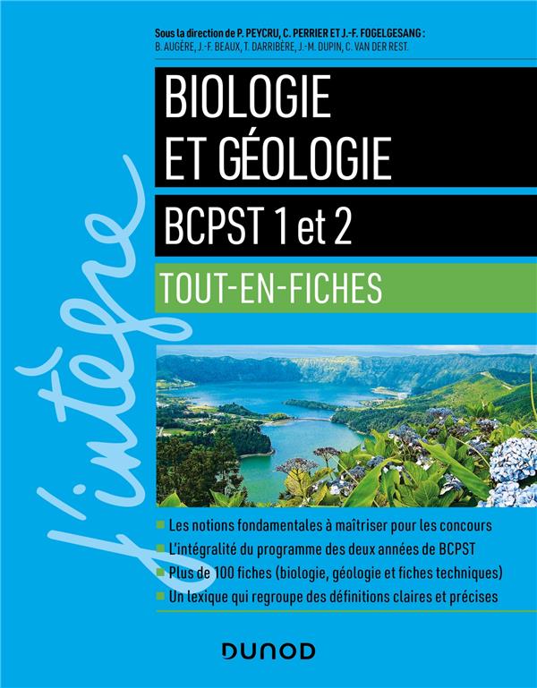 Biologie et géologie tout en fiches ; BCPST 1 et 2