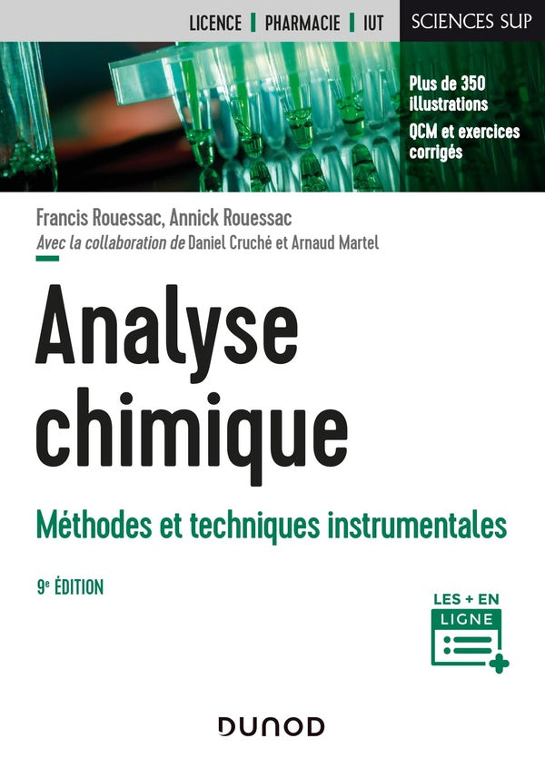 Analyse chimique ; méthodes et techniques instrumentales (9e édition)