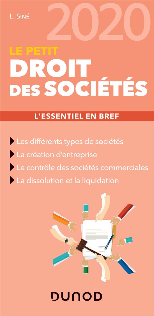 Le petit droit des societes 2020 - l'essentiel en bref (édition 2020)