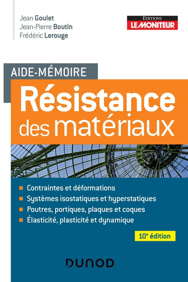 Aide-mémoire ; résistance des matériaux (10e édition)