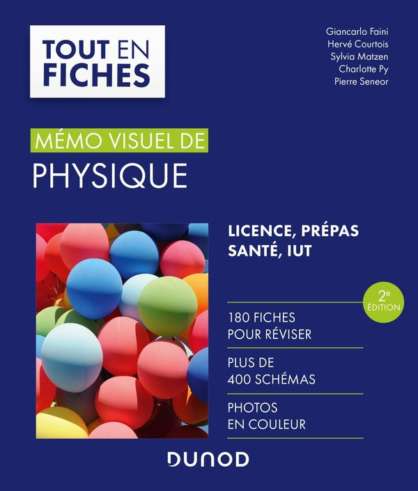 Mémo visuel de physique ; tout en fiches (2e édition)