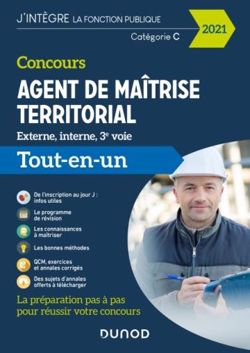 Concours agent de maitrise territorial 2021 (édition 2021)