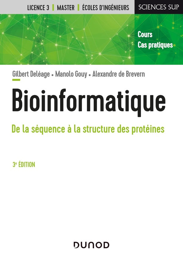 Bioinformatique : de la séquence à la structure des protéines (3e édition)
