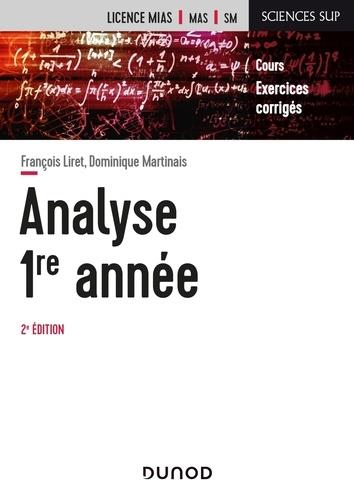 Mathématiques pour la licence Tome 1 ; analyse, 1re année (2e édition)