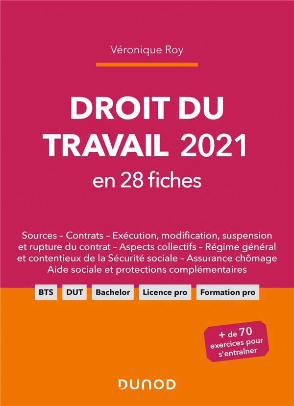 Droit du travail en 28 fiches (édition 2021)