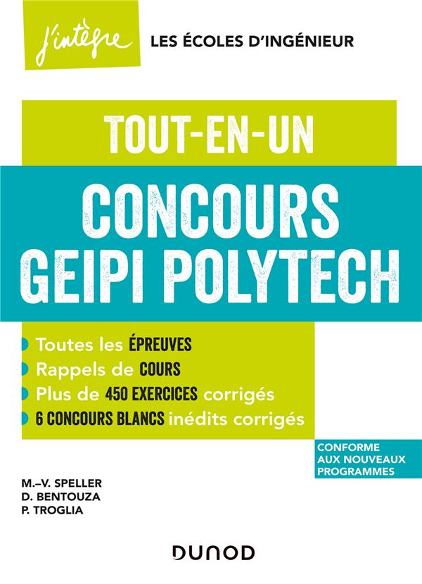 Concours Geipi Polytech ; tout-en-un (édition 2021/2022)