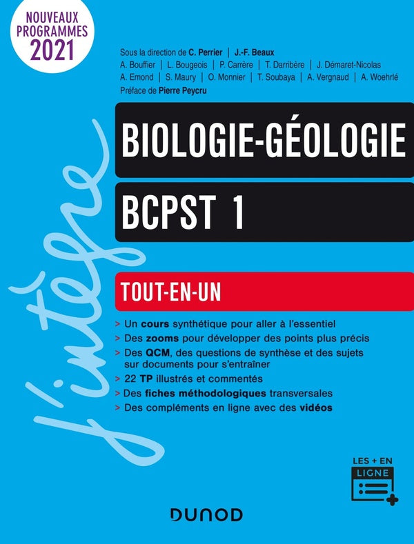 Biologie-géologie ; BCPST 1re année ; tout-en-un