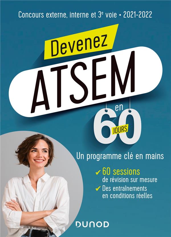 Devenez ATSEM en 60 jours (édition 2021/2022)