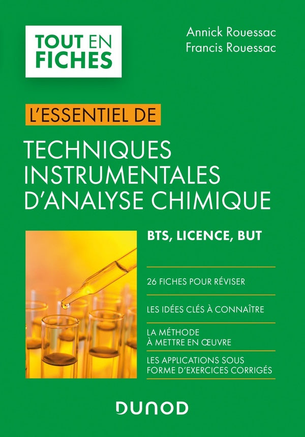 L'essentiel de techniques instrumentales d'analyse chimique
