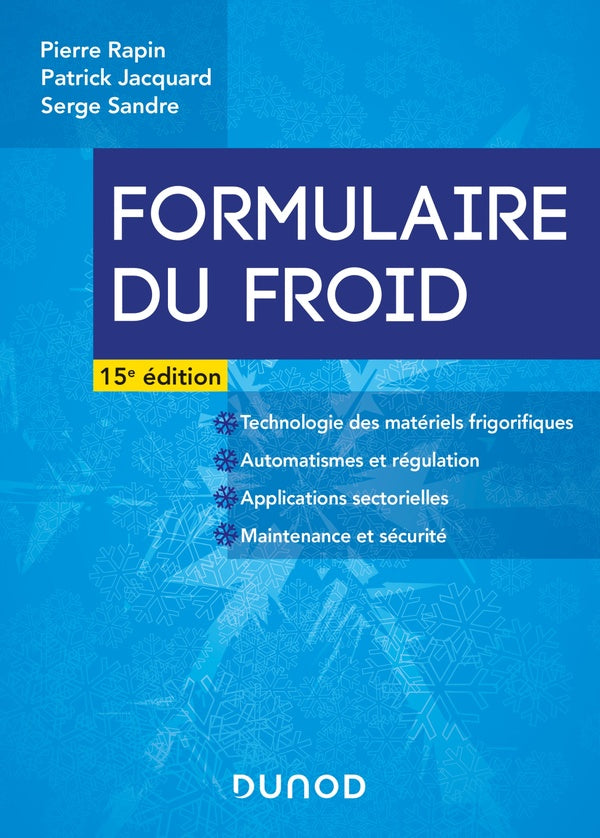 Formulaire du froid (15e édition)