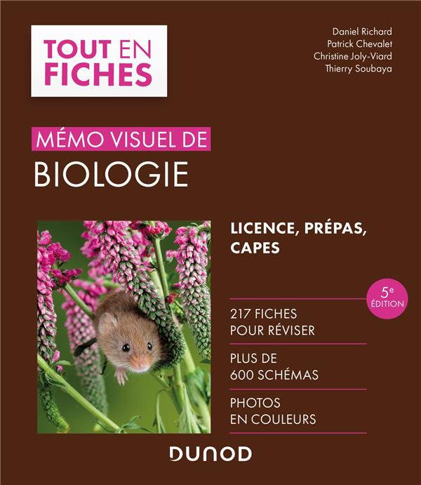 Biologie végétale : mémo visuel de biologie (5e édition)