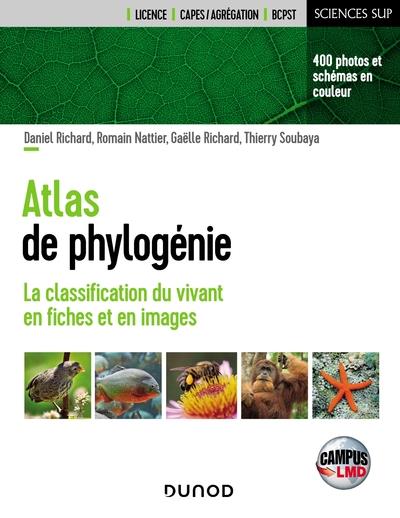 Atlas de phylogénie : la classification du vivant en fiches et en images