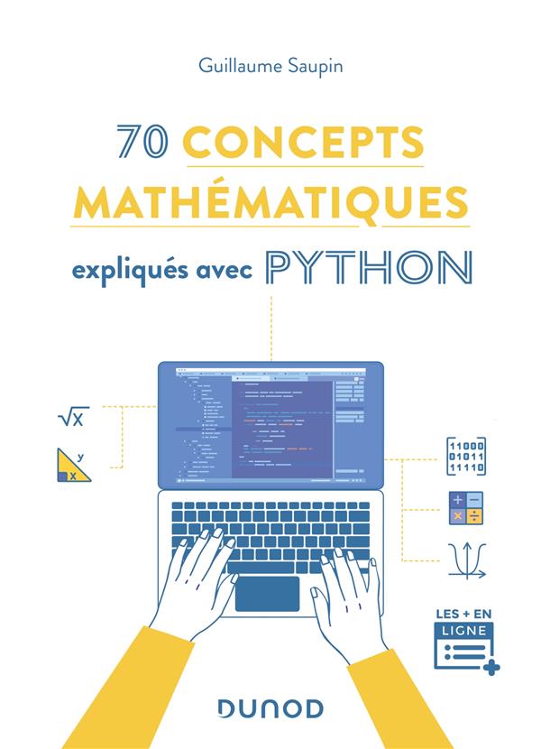 70 concepts mathematiques expliqués avec Python