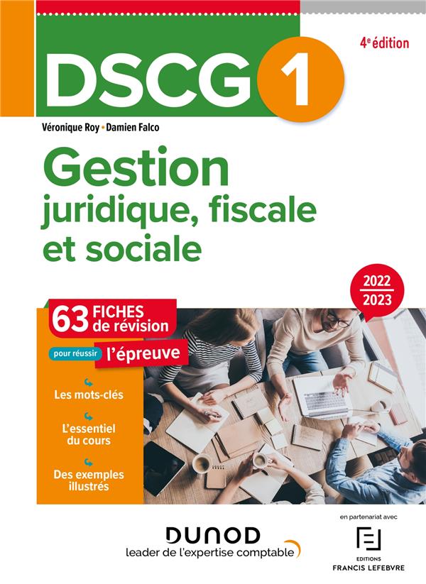 DSCG 1 : gestion juridique, fiscale et sociale ; fiches de révision (édition 2022/2023)
