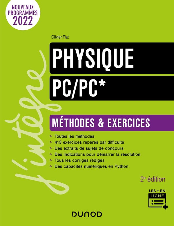 Physique ; PC/PC* ; méthodes et exercices (2e édition)