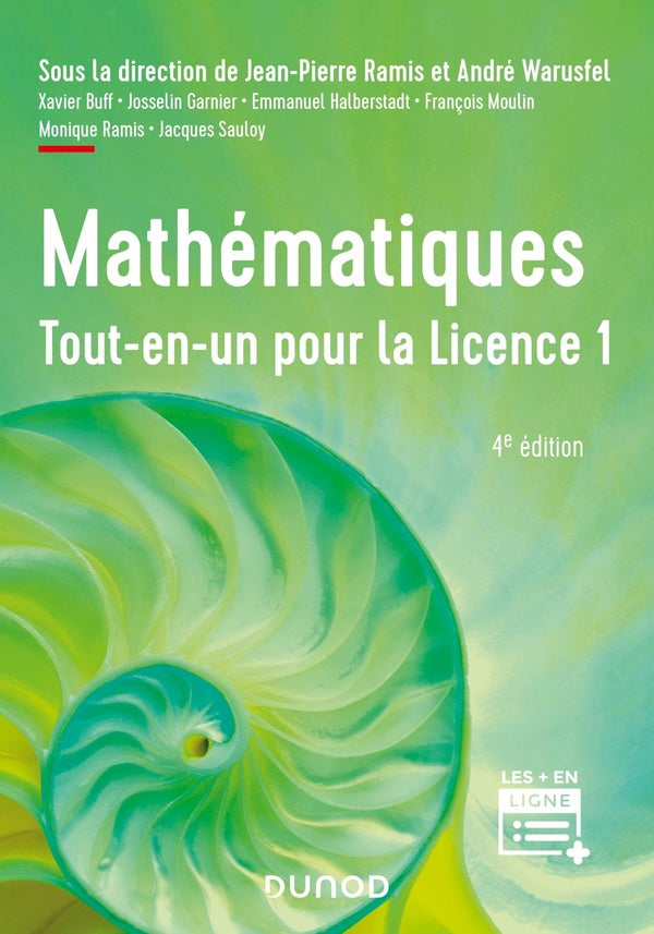 Mathématiques tout-en-un pour la licence 1 (4e édition)