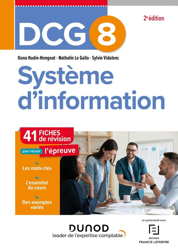 DCG 8 : système d'information ; 41 fiches de révision (2e édition)