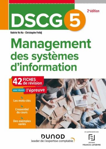 DSCG 5 : management des systèmes d'information ; 42 fiches de révision (2e édition)