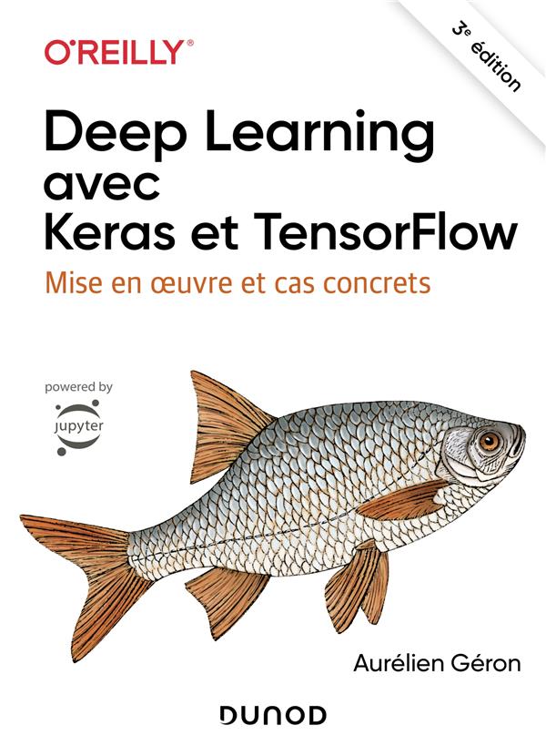 Deep learning avec Keras et TensorFlow : Mise en oeuvre et cas concrets (3e édition)