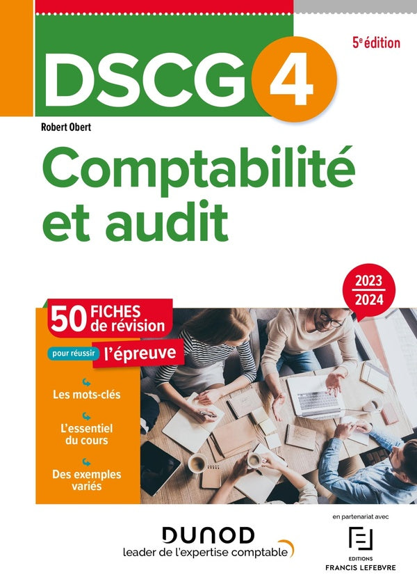 DSCG 4 : comptabilité et audit ; fiches de révision (édition 2023/2024)