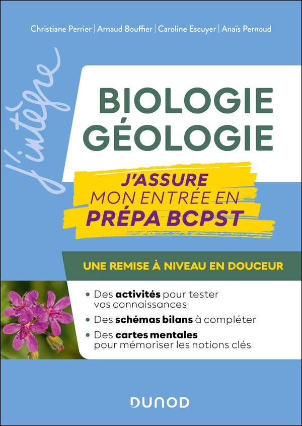 Biologie-Géologie ; J'assure mon entrée en prépa BCPST