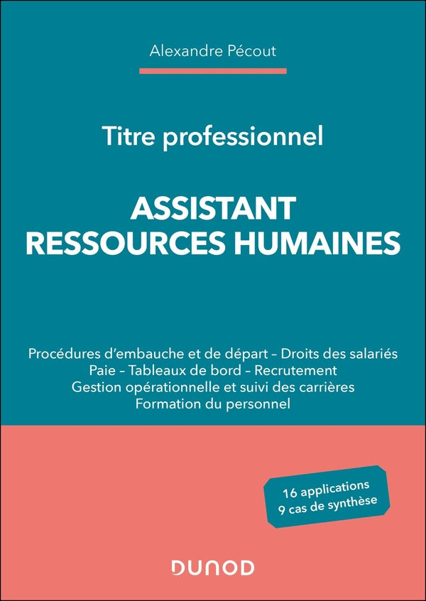 Titre professionnel : Assistant Ressources humaines